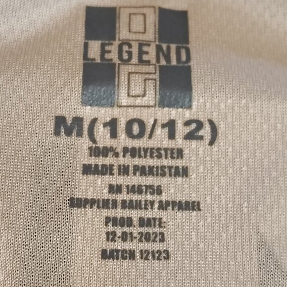 Legend Cali Street Racing Tee Jersey Henley Boy M 10/12 - Picture 4 of 6